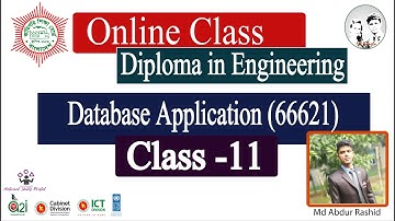 Database Application (66621) Class 11 | 2nd CMT Department | Skills Portal Bangladesh | HR Bangla