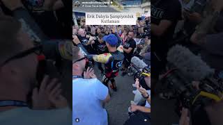 Toprak Razgatlioğlu Eri̇k Dali Şampi̇yonluk Kutlamasi