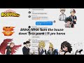 BNHA / MHA 'burn the house down' lyric prank | ft pro heros #2