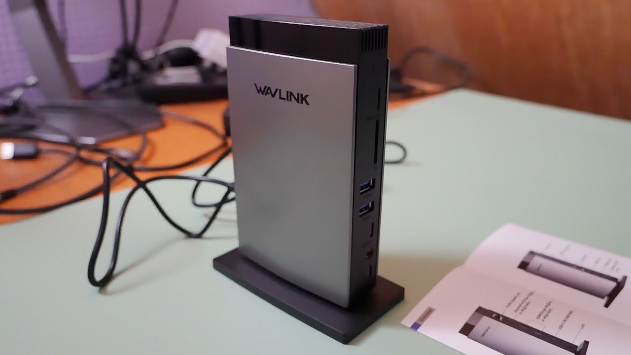 WAVLINK WL-UMD26 Pro Laptop Docking Station Triple Display 8K@30Hz