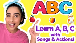 Learn Alphabet Letters A, B, C 🎵 Fun Songs & Actions with Zara | Toddlers & Preschoolers