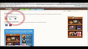 Embed a Shelfari Bookshelf Widget in a Blog