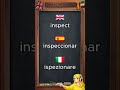 Spanish and Italian Cognates part 2 #languagelearning #learnspanish #learnitalian