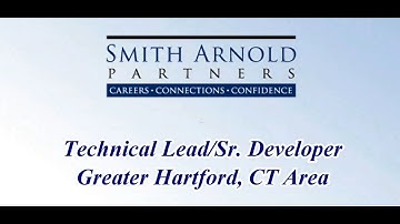Technical Lead/Sr. Developer (CLOSED) | Smith Arnold Partners