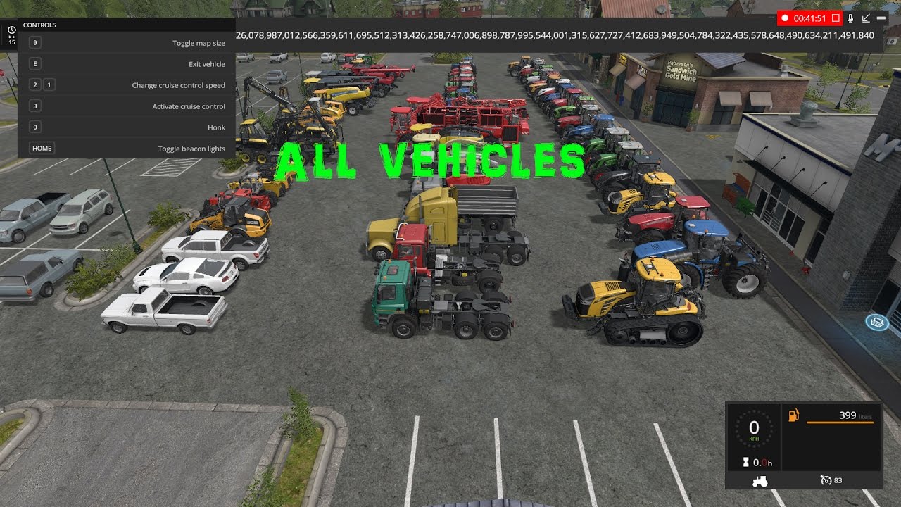 Farming Simulator 2017 : Buying all vehicles insane !!!!!!!!!!!!!!!!!!!!