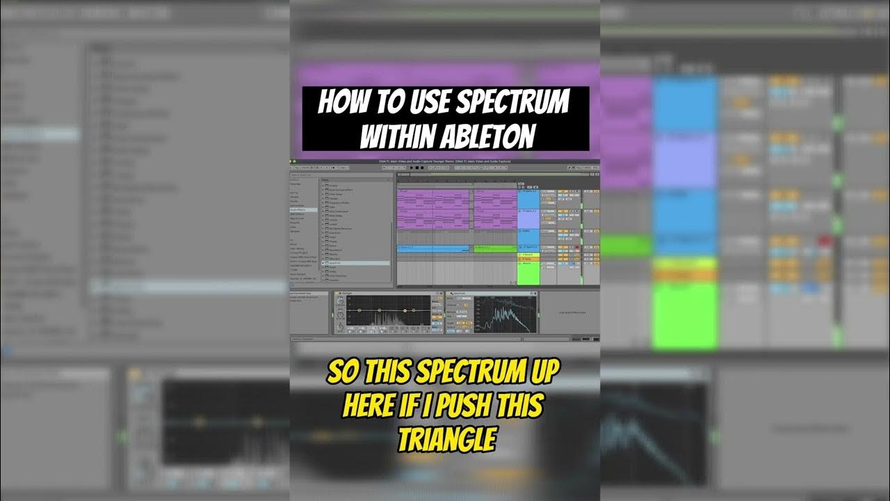 How To Use The Spectrum VST Within Ableton! YouTube
