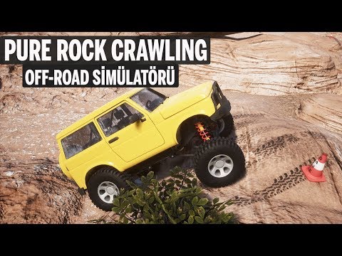 Pure Rock Crawling "Ayrıntılı Süspansiyonlar" Off-road Simülatörü