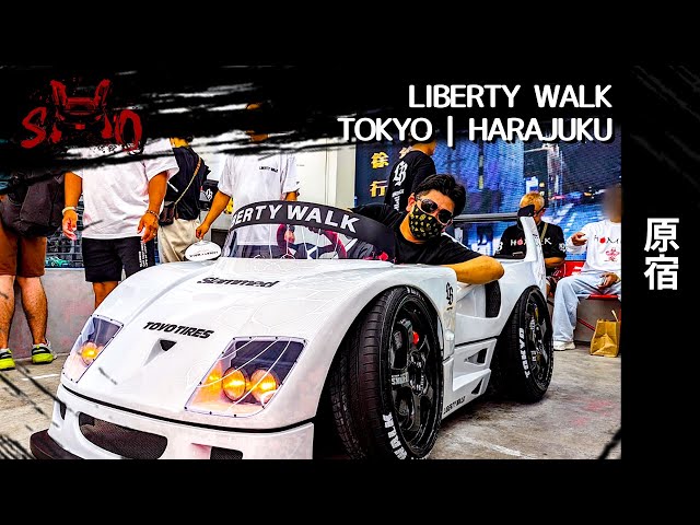 皆さんLIBERTY WALK 東京原宿行きましたか！？店内紹介🔥 - YouTube