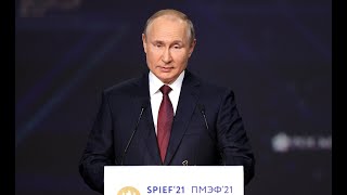 St Petersburg International Economic Forum Plenary Session. Part 1