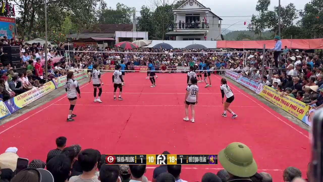 CK:Khối Cơ Quan+Yên Lãng⚔️Thái Hòa+Phú Lương:giải bóng chuyền Xóm mới