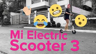 Mi Electric Scooter 3 setup + review: FIRST TIME ON A SCOOTER!