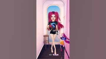 Recreating MIRA from Kpop Demon Hunters!!💗 #dresstoimpress