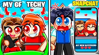 TECHY STOLE My GIRLFRIEND In SNAPCHAT! (Brookhaven RP🏡) screenshot 5