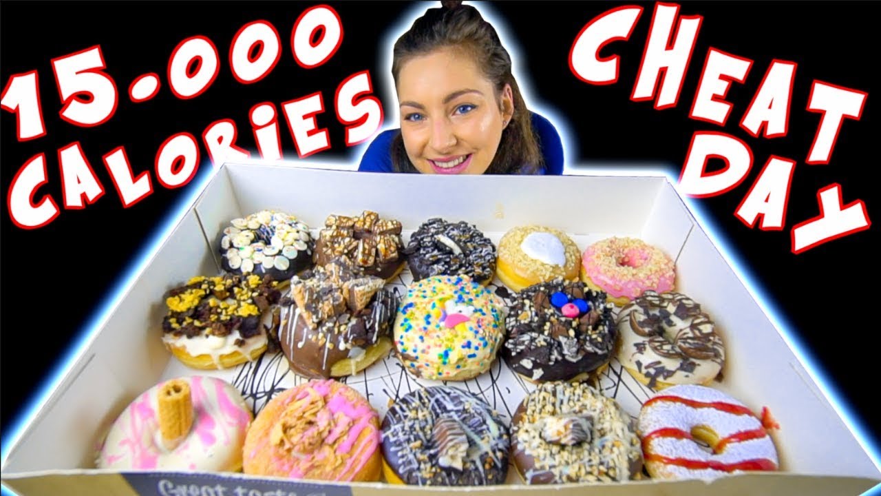 GIRL EATS 15.000+ CALORIES IN A DAY | INSANE CHEATDAY