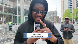 Nasboi performs Small Money and Umbrella at the OVO Arena in London alongside Kizz Daniel's concert