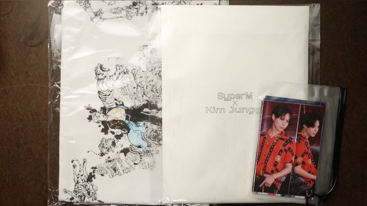 SuperM x Kim Junggi - 'Tiger Inside' Coloring Paper Set + Digital Albu –  SuperM Official Store