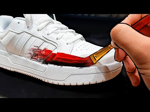 Видео: Как подготовить обувь к рисованию: 15 шагов (с рисунками)