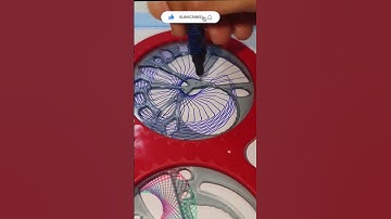 Simple Spirograph Design 35 #craft #spirograph #art #artandcraft #design #artwork #spirographdesign