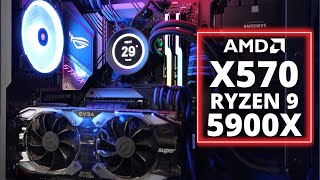 Gaming PC Upgrade | Ryzen 9 5900X and ASUS ROG STRIX X570-E Gaming PC Build