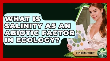 What Is Salinity As An Abiotic Factor In Ecology? - Explaining Ecology