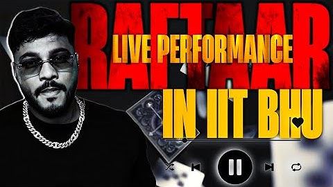 🔥 Raftaar Live at Technex