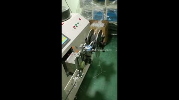 Automatic Cable Length Measuring and Coil Winding Machine, Wire Coiler with Counting Meter Feature