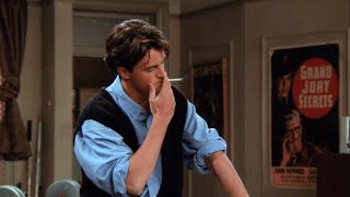 Friends - Chandler and Cigarette Best moments