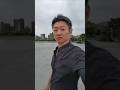 下雨後清晨散步 微風很舒服