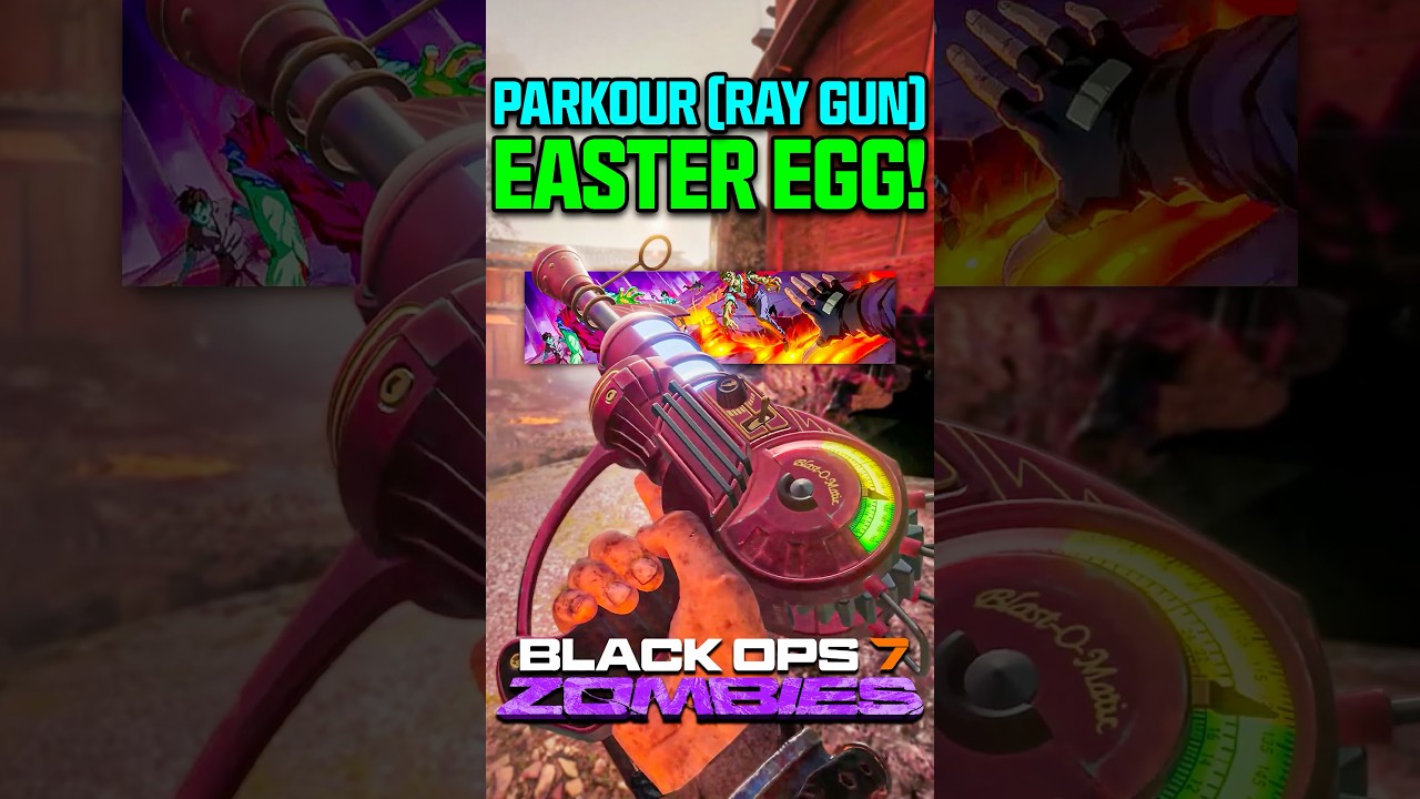 How To Do Free Ray Gun Parkour Easter Egg on Kowakujo! (Black Ops 7 Zombies)