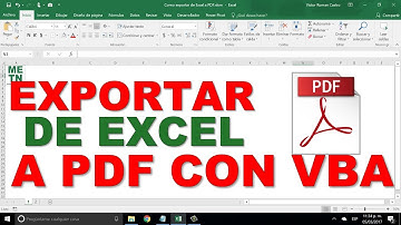 Como exportar de Excel a PDF con Macros | Tips y Trucos de Excel