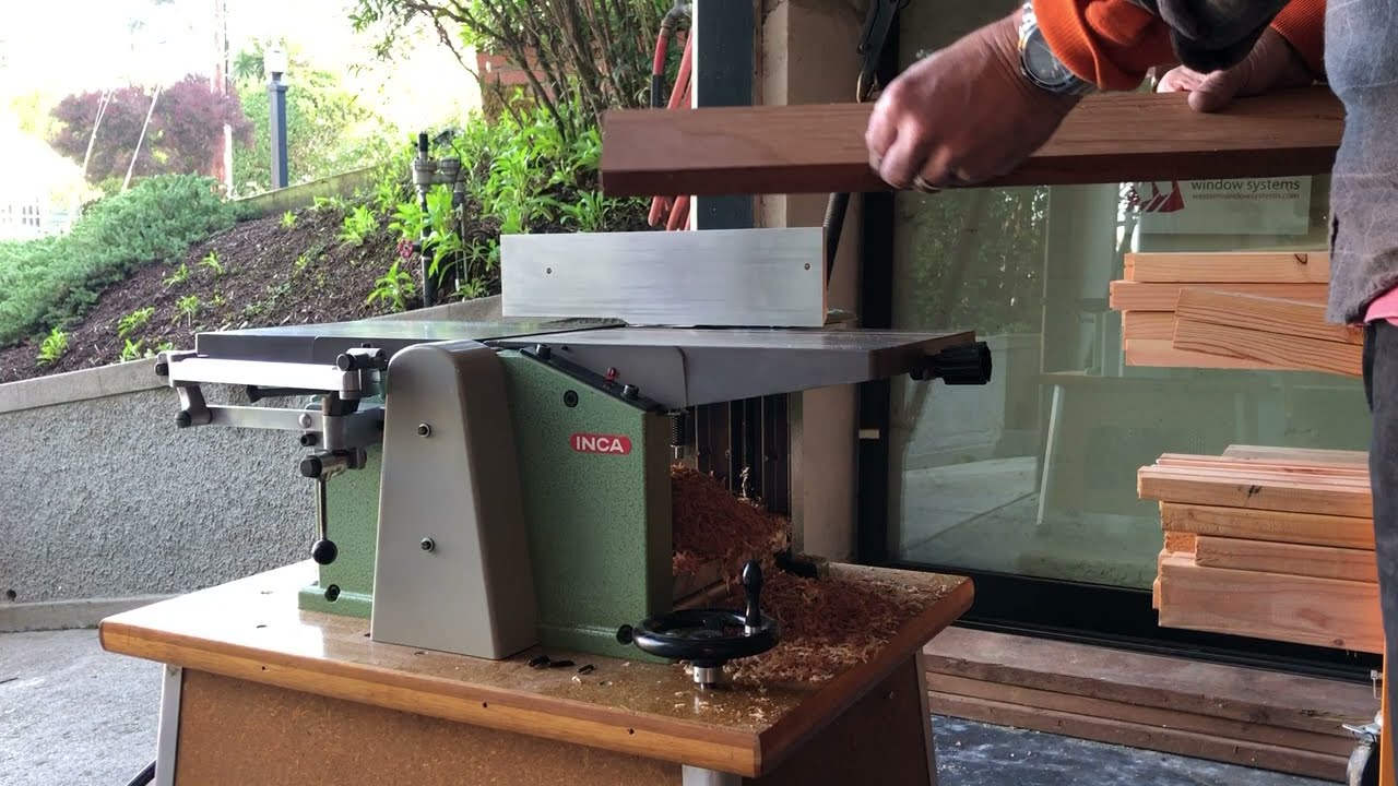 INCA 570 jointer planer 1 of 3 YouTube