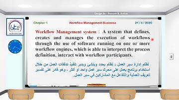 Workflow Management Business - Lect. 1