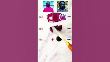 Guess the mixed - SQUID GAME 2  #satisfying #squidgame #colormixing #relaxing #shorts