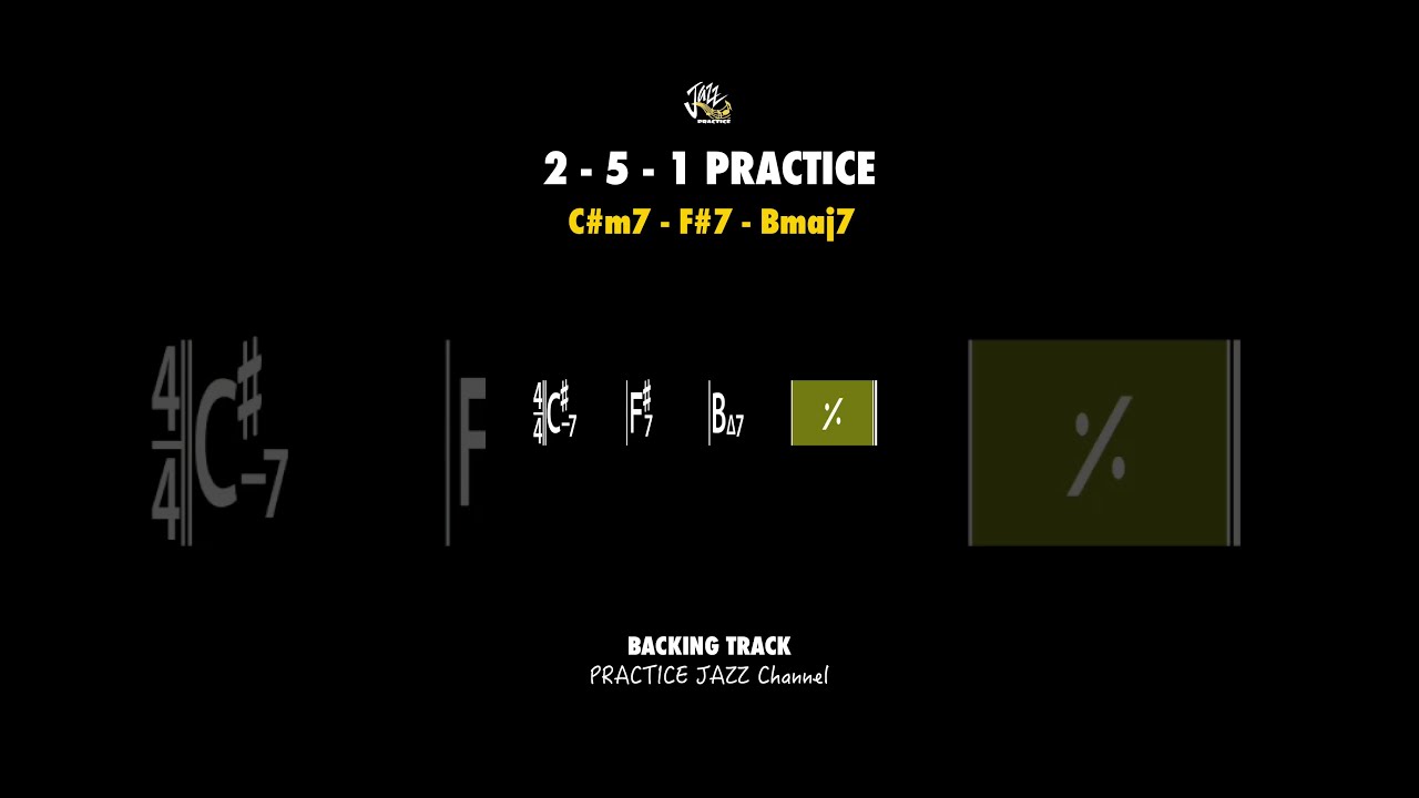 C M7 F 7 Bmaj7 2 5 1 Practice 
