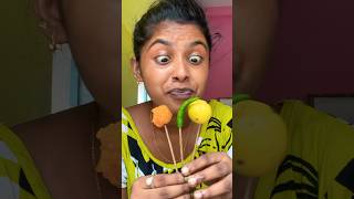 Yellow 😲🍭and Pink Lollipop Flavor Test by technical fuchkul🍒🥭🍓