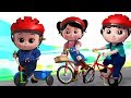 chúng ta hãy đi một bài hát xe đạp | vần điệu trẻ | trẻ em bài hát | Lets Ride A Bicycle | Kids Song