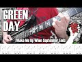 Green Day Wake Me Up When September Ends Guitar Cover TABS