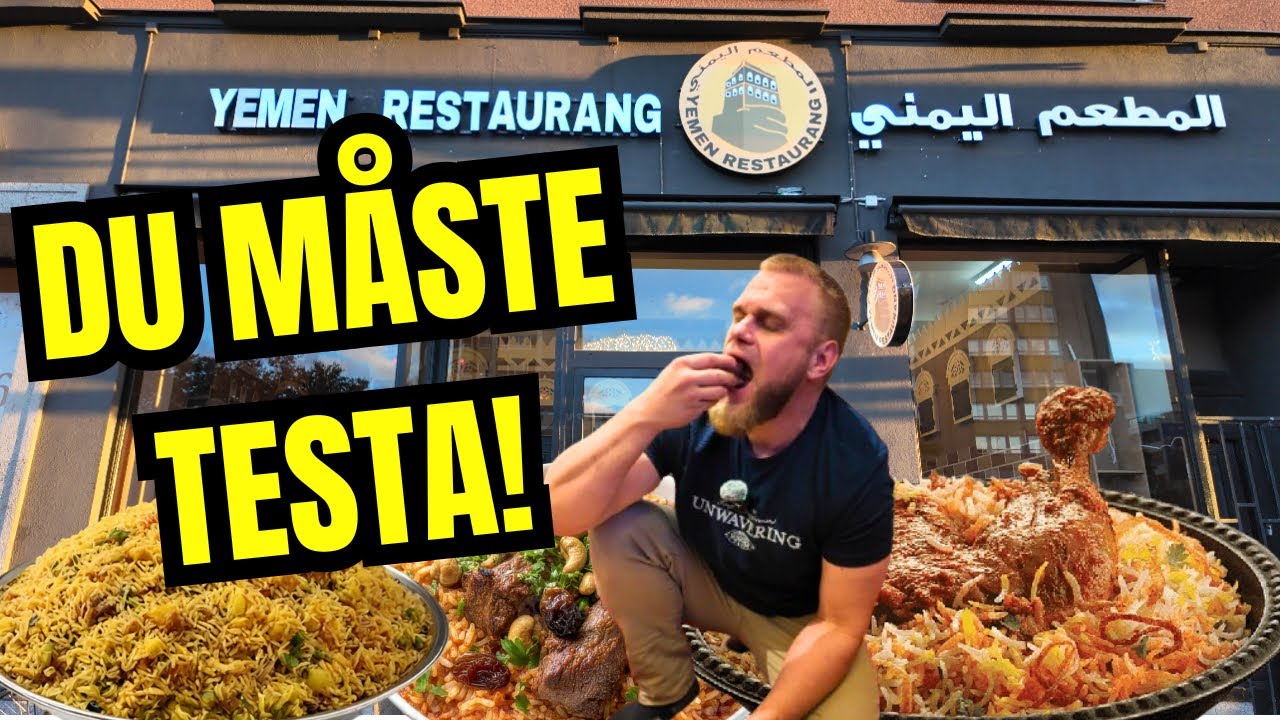 Restaurang du MÅSTE testa i Malmö | Mat från Yemen - YouTube