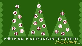 Luukku 14 Kotkan Kaupunginteatterin Joulukalenteri