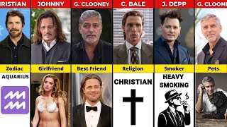 Information Who’s the GOAT Johnny Depp vs George Clooney vs Christian Bale ⚔️ Guide