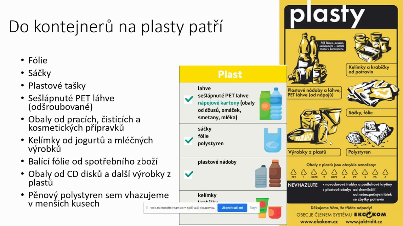 TŘÍDĚNÍ ODPADU (2. ČÁST)- SKLO, PAPÍR, PLAST