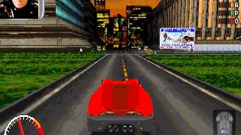 Carmageddon - MS DOS gameplay