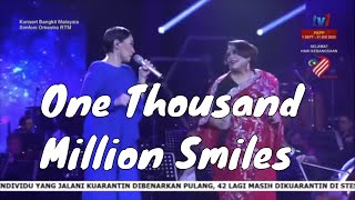 Francissca Peter & Misha Omar 'One Thousand Million Smiles' (Konsert Bangkit Malaysia)