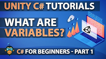 Learn to Program with C# - VARIABLES - Beginner Unity Tutorial