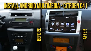 Citroen C4 I - Install Android 9 Inch Multimedia Unit - Links in Clip Description screenshot 3