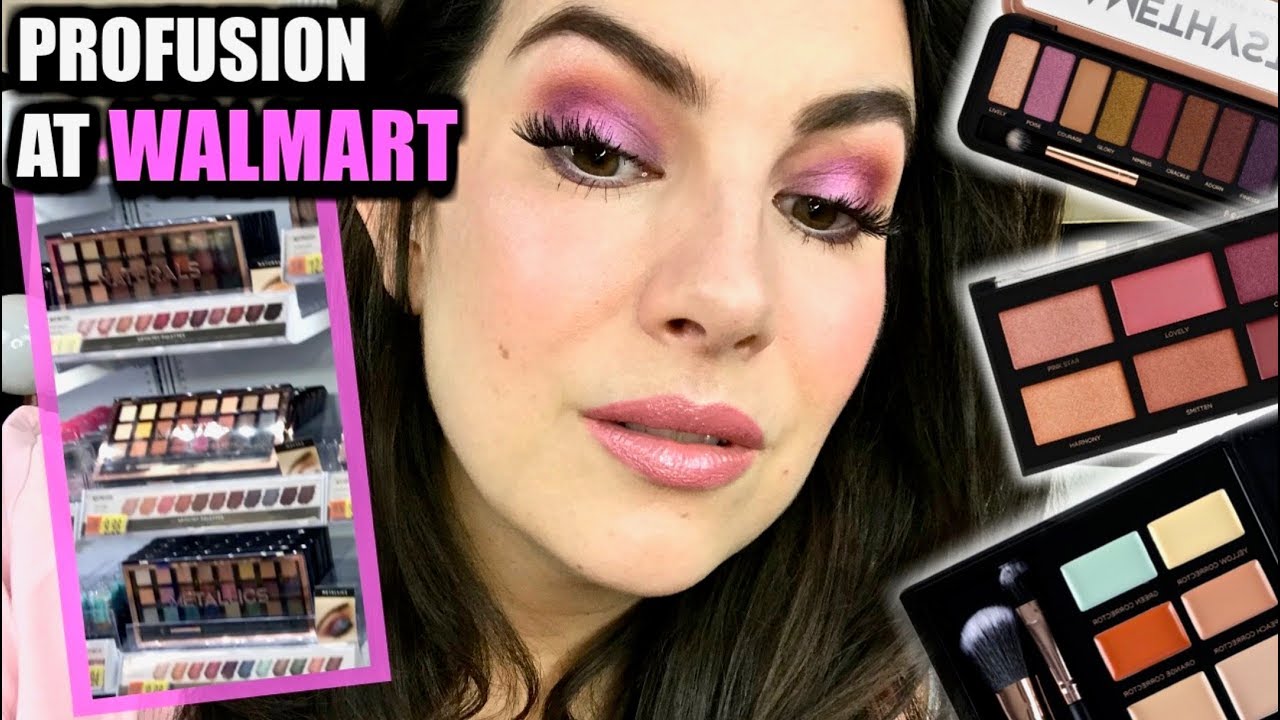 UNDER $10 AT WALMART | Full Face of Profusion Palettes