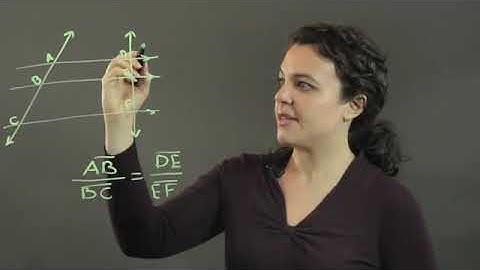 Transversal Proportionality Theorem