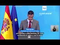 Sánchez asegura que España empieza a ver "la luz al final del túnel" frente a los incendios