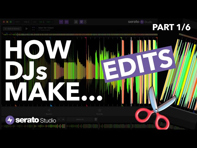 How DJs Make... Edits (Serato Studio Tutorial - Part 1/6) class=