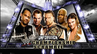 Story of WWE Championship Scramble Match || WWE Unforgiven 2008 HD